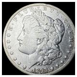 1893-CC Silver Morgan Dollar LIGHTLY CIRCULATED