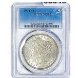 1904-O Morgan Silver Dollar PCGS MS62