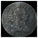 1806 Draped Bust Half Cent NICELY CIRCULATED