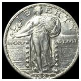 1927 Silver Standing Liberty Quarter CHOICE  BU