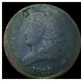 1833 Coronet Head Large Cent NICELY  CIRCULATED