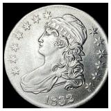 1832 Capped Bust Half Dollar UNCIRCULATED