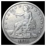 1878-S Silver Trade Dollar LIGHTLY CIRCULATED