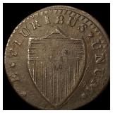 This is a U.S. 1866 Shield Nickel. LIGHTLY CIRCULA