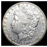 1897-S Silver Morgan Dollar CLOSELY UNCIRCULATED