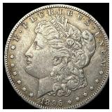 1896-O Silver Morgan Dollar NEARLY  UNCIRCULATED