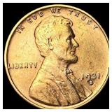 1931-S Lincoln Wheat Cent CLOSELY UNCIRCULATED
