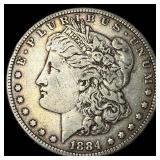 1884 Morgan Silver Dollar LIGHTLY CIRCULATED