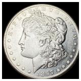 1897 Morgan Silver Dollar CLOSELY UNCIRCULATED