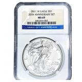 2011-W Silver Eagle NGC MS69