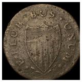1787 New Jersey Copper Coin NICELY CIRCULATED