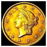1851 Gold $1 Liberty Head CLOSELY UNCIRCULATED