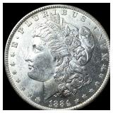 1884-O Silver Morgan Dollar GEM BU
