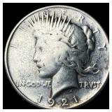 1921 Silver Peace Dollar NICELY CIRCULATED