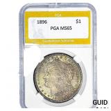 1896 Morgan Silver Dollar PGA MS65