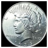 1935 Silver Peace Dollar UNCIRCULATED