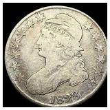 1828 Capped Bust Half Dollar NICELY  CIRCULATED