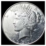 1927-S Silver Peace Dollar CLOSELY  UNCIRCULATED