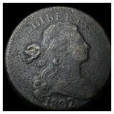 1807/6 Draped Bust Large Cent LIGHTLY  CIRCULATED