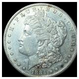 1884-S Silver Morgan Dollar CHOICE AU