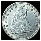 1877 Seated Liberty Quarter UNCIRCULATED