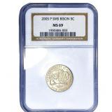 2005 5C SMS Bison NGC MS69