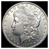 1890-CC Silver Morgan Dollar CLOSELY UNCIRCULATED