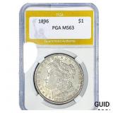 1896 Morgan Silver Dollar PGA MS63