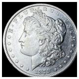 1878 Silver Morgan Dollar CLOSELY UNCIRCULATED