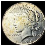 1924-S Silver Peace Dollar UNCIRCULATED