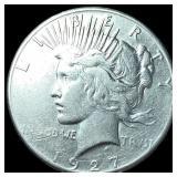 1927 Silver Peace Dollar LIGHTLY CIRCULATED