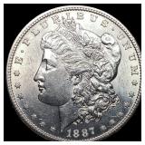 1887 Silver Morgan Dollar UNCIRCULATED