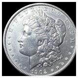 1902 Morgan Silver Dollar CLOSELY UNCIRCULATED