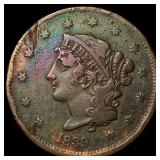 1839 Braided Hair Large Cent LIGHTLY CIRCULATED