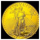 2002 1/4 oz Gold American Eagle $10 SUPERB GEM BU