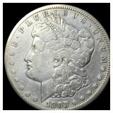 1893-CC Silver Morgan Dollar LIGHTLY CIRCULATED