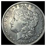 1891-O Silver Morgan Dollar NEARLY UNCIRCULATED