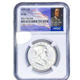 1963 Franklin Half Dollar NGC PF65