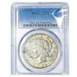 1923-D Silver Peace Dollar PCGS XF45
