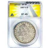 1897-O Morgan Silver Dollar ANACS EF45