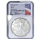 2023 1OZ Silver SE  NGC MS70