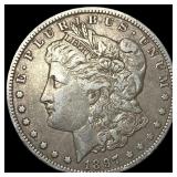 1897-O Silver Morgan Dollar ABOUT  UNCIRCULATED