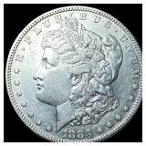 1883-S Silver Morgan Dollar CLOSELY UNCIRCULATED
