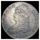 1808 Capped Bust Half Dollar LIGHTLY CIRCULATED