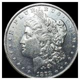 1878 Silver Morgan Dollar CLOSELY UNCIRCULATED