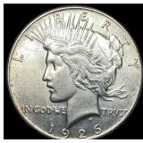 1926 Peace Silver Dollar CLOSELY UNCIRCULATED