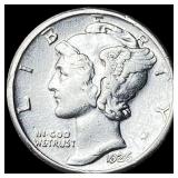 1926-S Silver Mercury Dime NEARLY  UNCIRCULATED