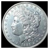 1888-S Silver Morgan Dollar CHOICE AU