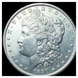 1890 Silver Morgan Dollar CLOSELY UNCIRCULATED