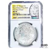 2021-O Morgan Silver Dollar NGC MS70